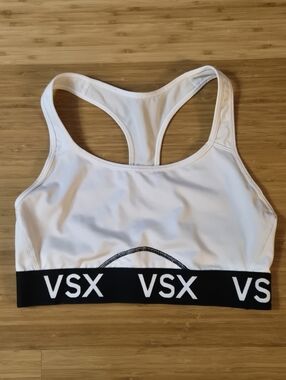Victoria's Secret Sport VSX Logo Racerback Sports Bra
